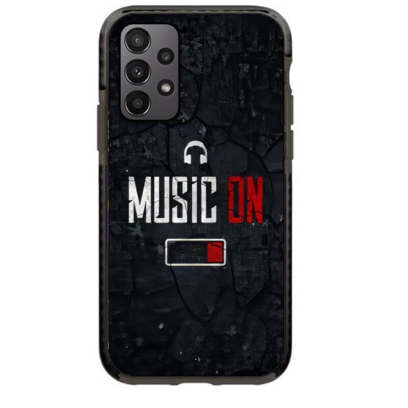 Music on θήκη κινητού 91700 γιά Galaxy A23