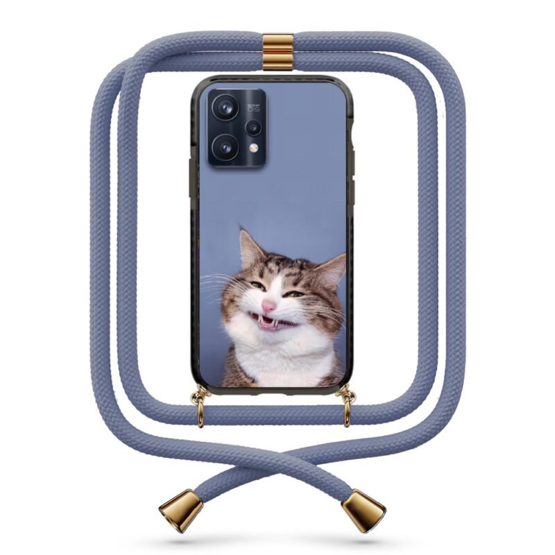 Strange cat θήκη με κορδόνι & σχέδιο 9869 για Realme 9 Pro Plus