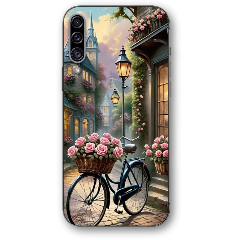 Flower bicycle θήκη κινητού 91345 για Galaxy A30S