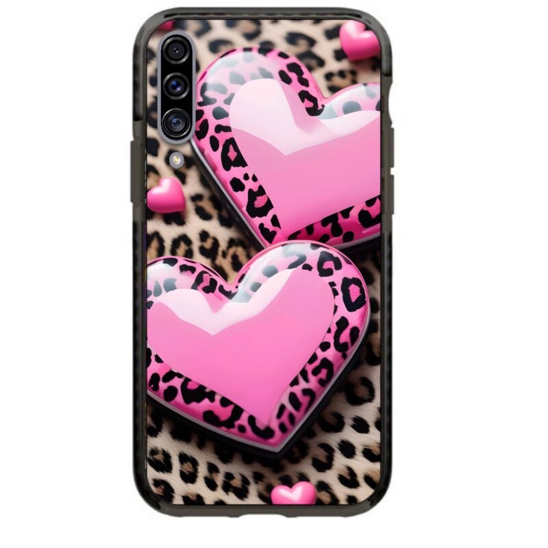 Leopard heart θήκη κινητού 91673 γιά Galaxy A30S
