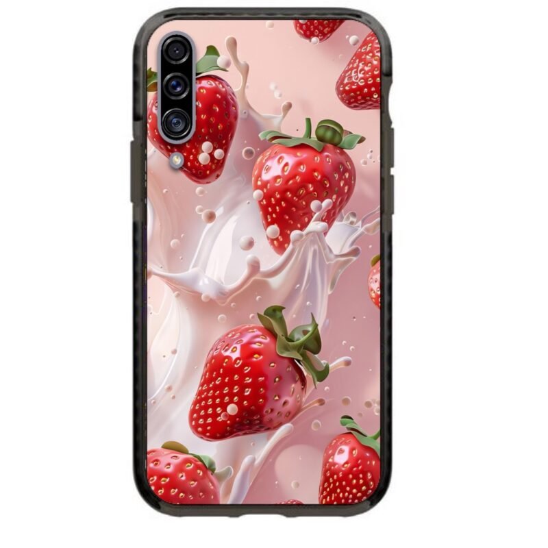 Strawberries θήκη κινητού 91752 γιά Galaxy A30S