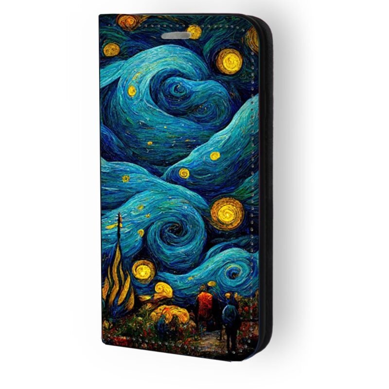Θήκη book με σχέδιο starry night 9633 για Galaxy A52