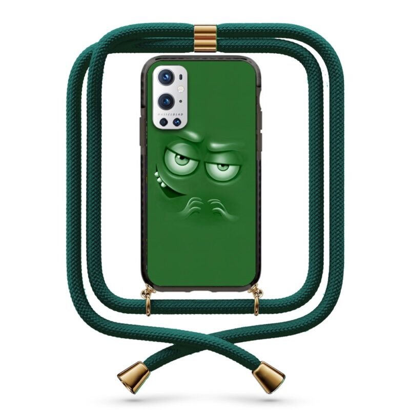 Evil face θήκη με κορδόνι & σχέδιο 9870 για Oneplus 9