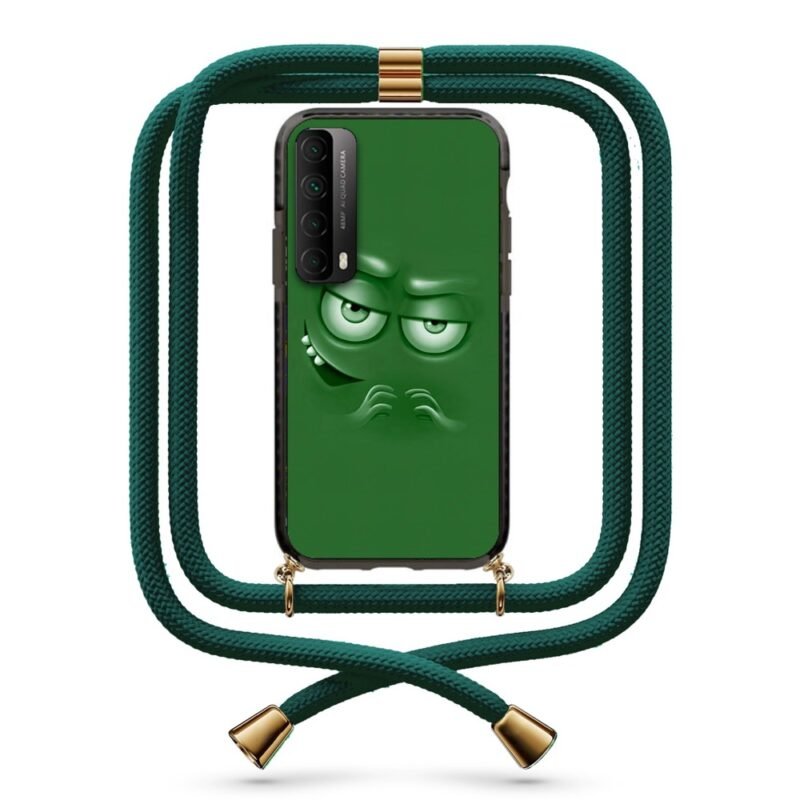 Evil face θήκη με κορδόνι & σχέδιο 9870 για Huawei P Smart 2021
