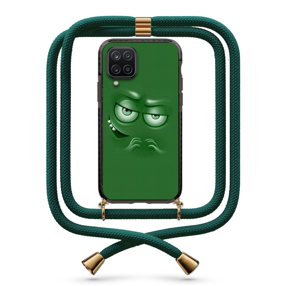 Evil face θήκη με κορδόνι & σχέδιο 9870 για Galaxy A12