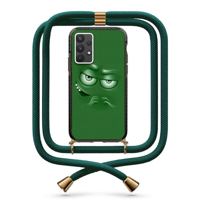 Evil face θήκη με κορδόνι & σχέδιο 9870 για Galaxy A32 4G
