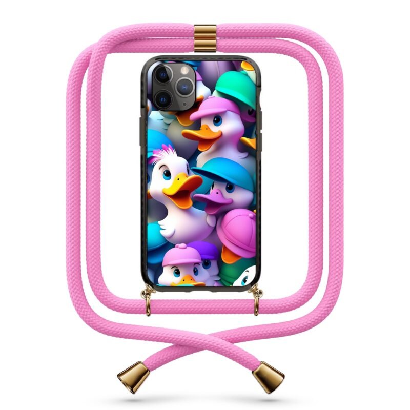 Ducks θήκη κινητού με κορδόνι 9819 γιά iPhone 11 Pro Max