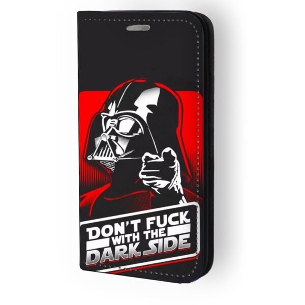 Θήκη book με σχέδιο don't f with dark side 91344 για iPhone 12/12 Pro