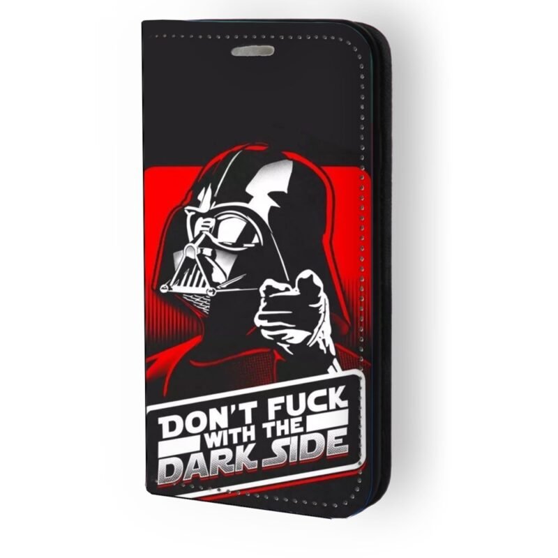 Θήκη book με σχέδιο don't f with dark side 91344 για iPhone 14 Pro