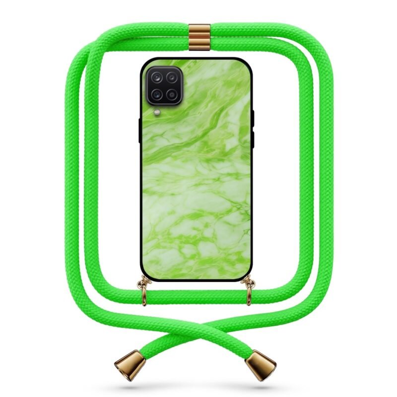 Marble θήκη με κορδόνι & σχέδιο 9745 για Galaxy A12