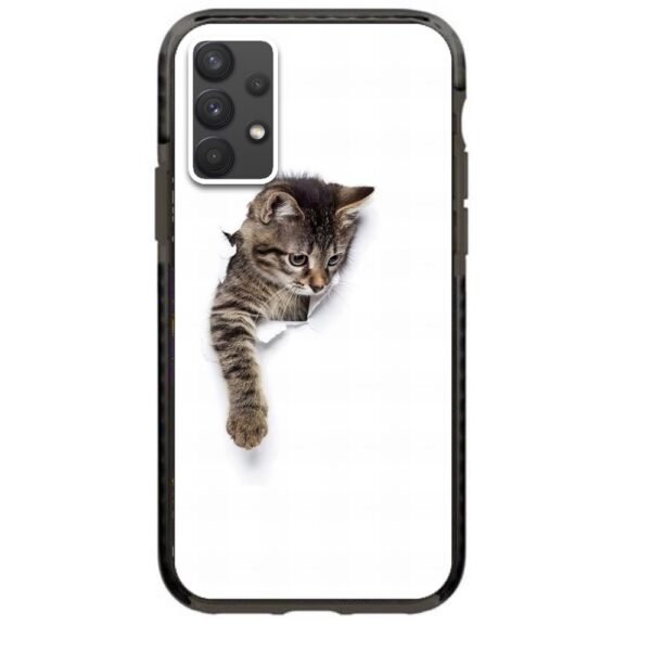 Cat out of wall θήκη κινητού 91945 γιά Galaxy A32 4G