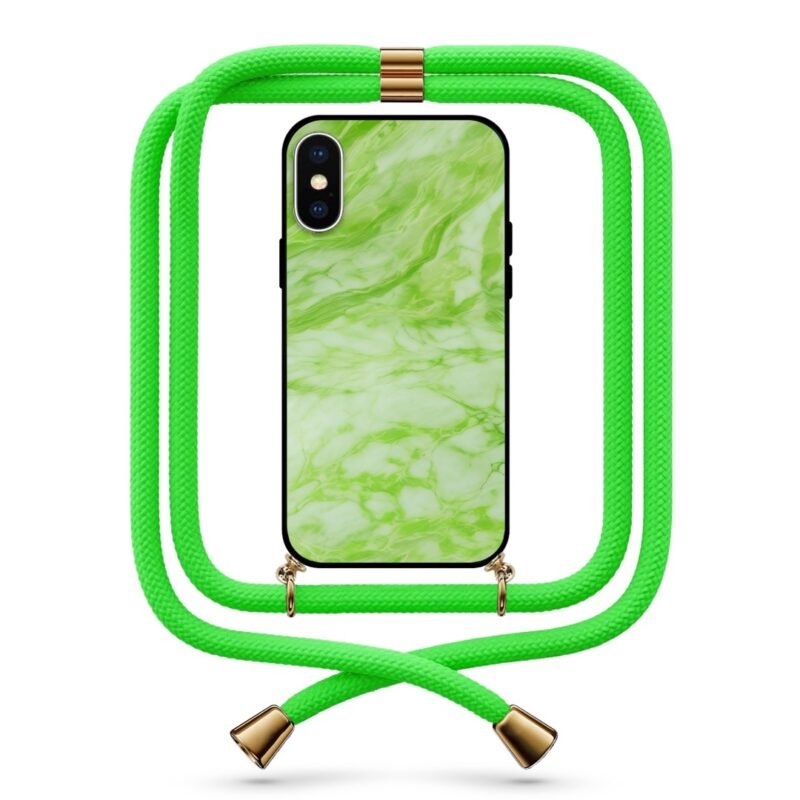 Marble θήκη κινητού με κορδόνι 9745 γιά iPhone Xs Max