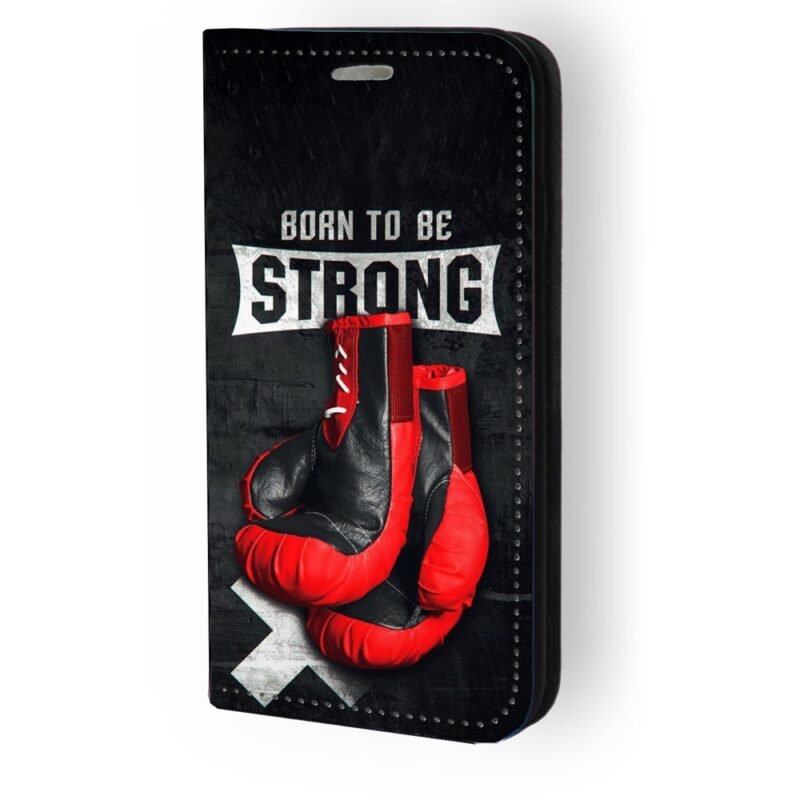 Θήκη book με σχέδιο born to be strong 91352 για iPhone 11 Pro Max