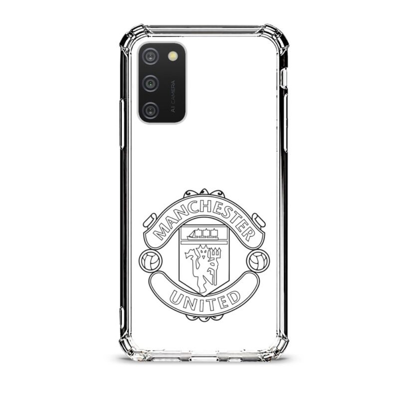 Manchester United θήκη διάφανη & σχέδιο  d1040 γιά Galaxy A02s
