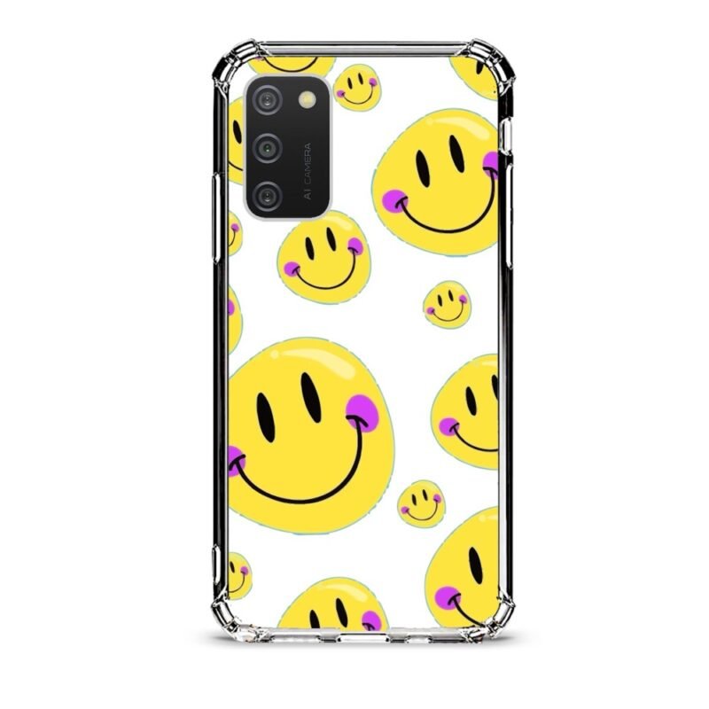 Smilies θήκη διάφανη & σχέδιο  d1076 γιά Galaxy A02s