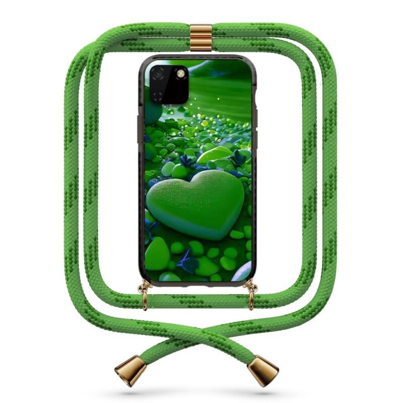 Stone hearts  θήκη με κορδόνι & σχέδιο 9872 για Huawei Y5P 2020