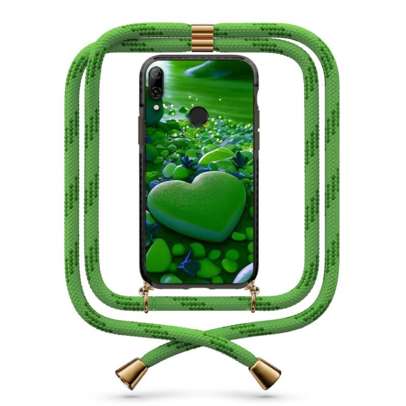 Stone hearts  θήκη με κορδόνι & σχέδιο 9872 για Huawei P Smart 2019