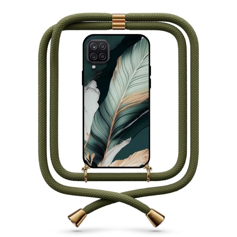 Abstract θήκη με κορδόνι & σχέδιο 9746 για Galaxy A12