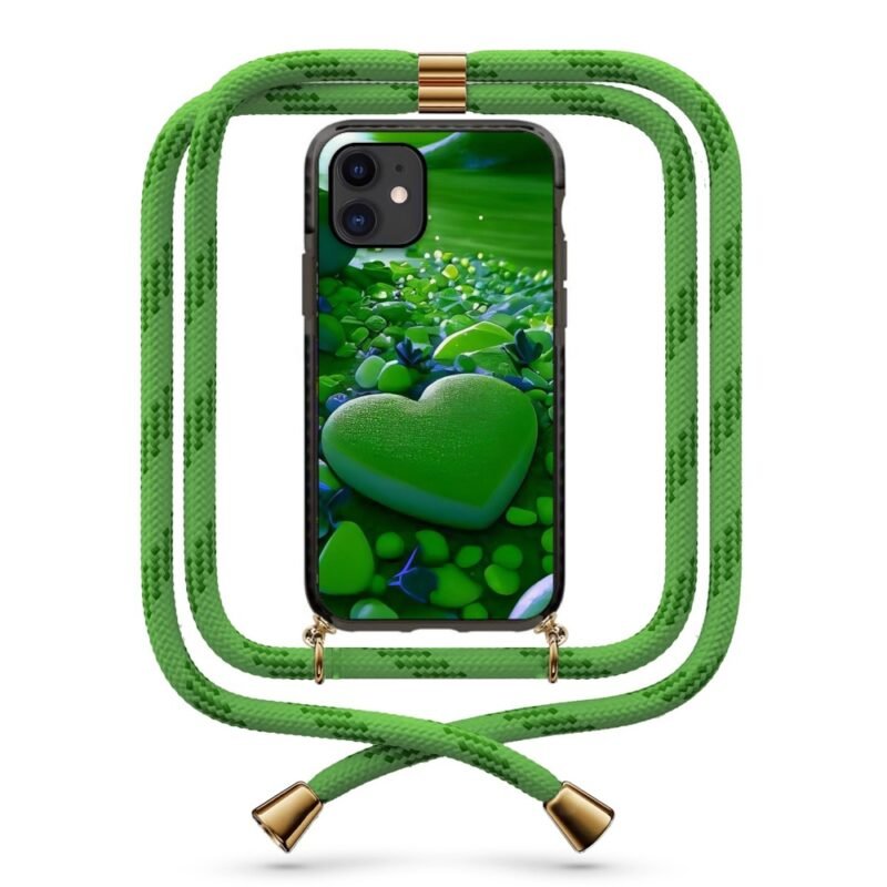 Stone hearts  θήκη κινητού με κορδόνι 9872 γιά iPhone 11