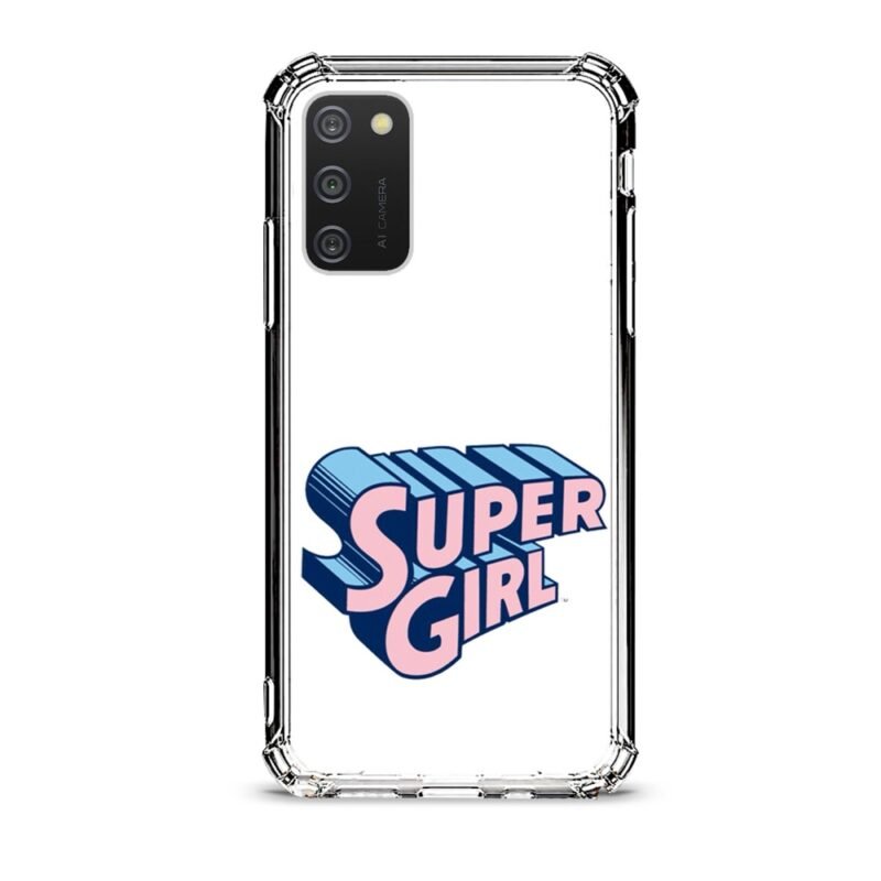 Super girl θήκη διάφανη & σχέδιο  d1115 γιά Galaxy A02s