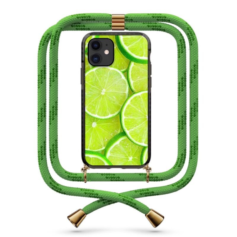 Lime θήκη κινητού με κορδόνι 9873 γιά iPhone 11