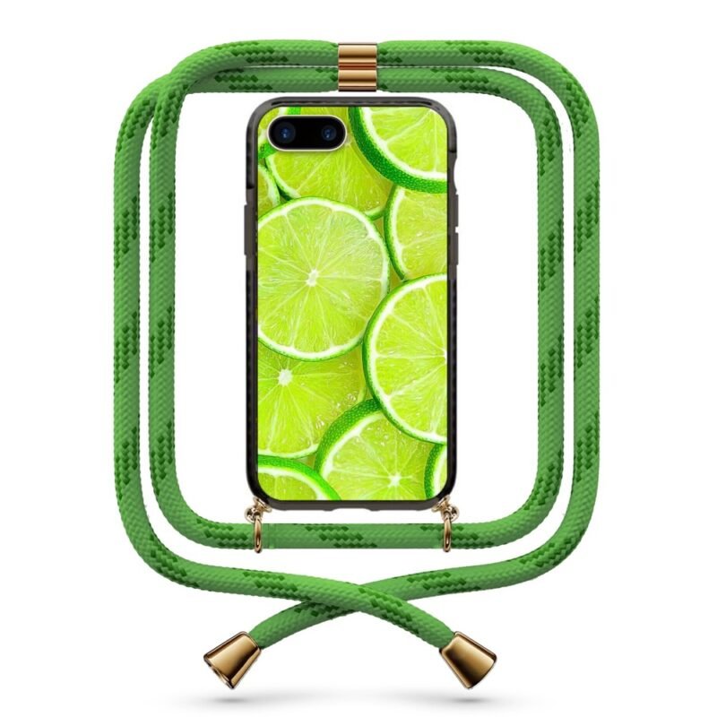 Lime θήκη κινητού με κορδόνι 9873 γιά iPhone 7 Plus /8 Plus