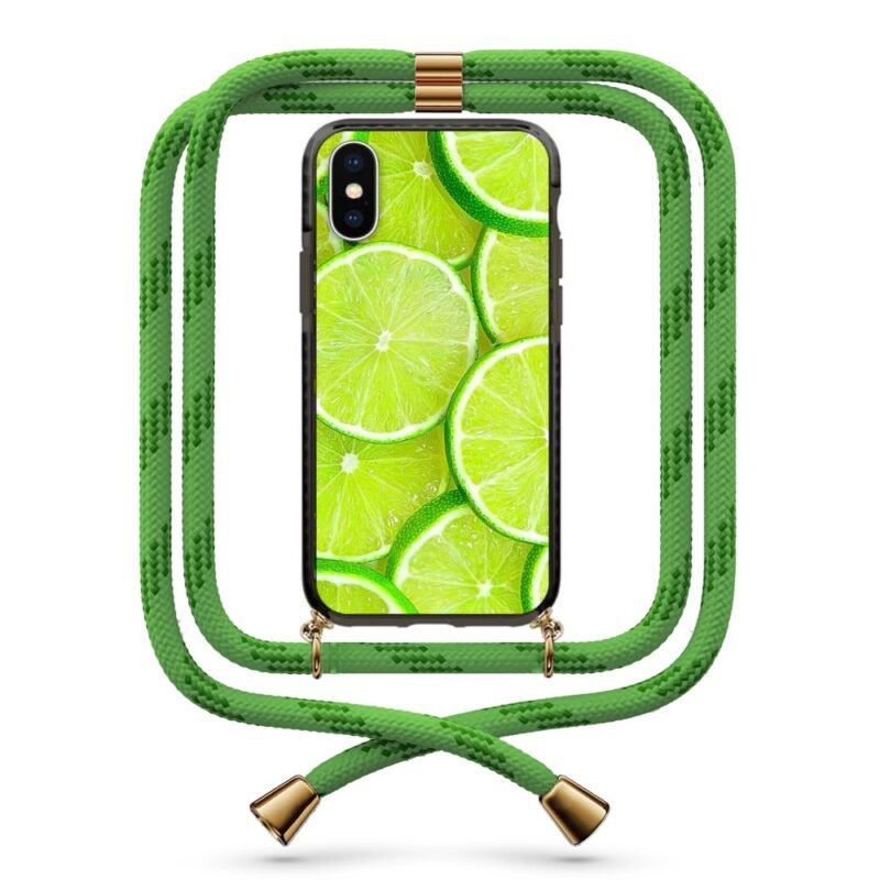 Lime θήκη κινητού με κορδόνι 9873 γιά iPhone X/XS
