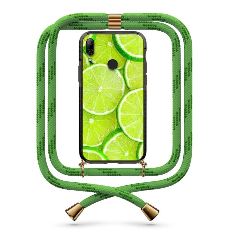 Lime θήκη με κορδόνι & σχέδιο 9873 για Honor 10 Lite