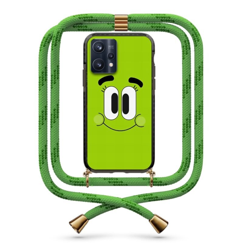 Happy face θήκη με κορδόνι & σχέδιο 9874 για Realme 9 Pro Plus