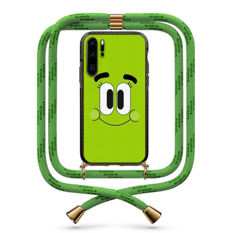 Happy face θήκη με κορδόνι & σχέδιο 9874 για Huawei P30 Pro