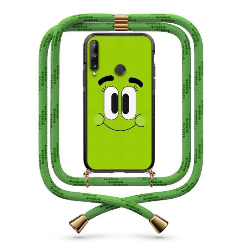 Happy face θήκη με κορδόνι & σχέδιο 9874 για Huawei P40 Lite E