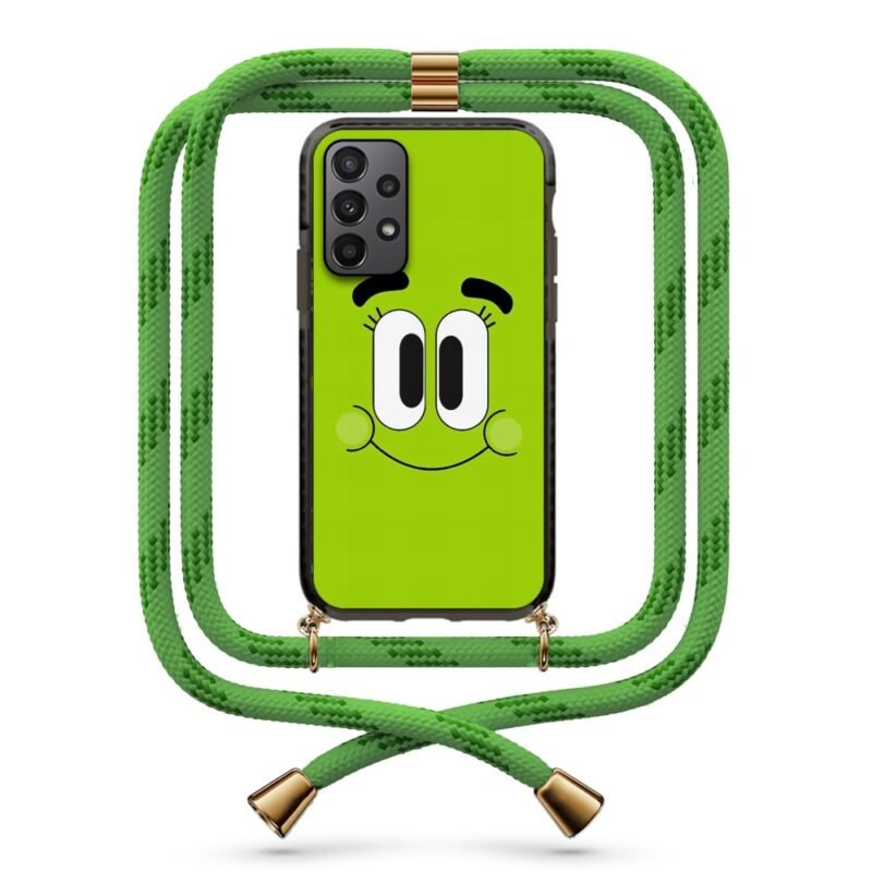 Happy face θήκη με κορδόνι & σχέδιο 9874 για Galaxy A23