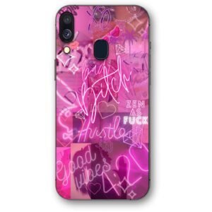 Neon quotes θήκη κινητού 91193 για Galaxy A40