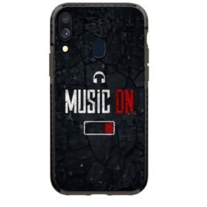 Music on θήκη κινητού 91700 γιά Galaxy A40