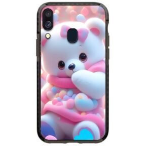 Cute bear θήκη κινητού 91721 γιά Galaxy A40