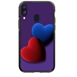 Double heart θήκη κινητού 91882 γιά Galaxy A40