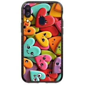 Smiley hearts θήκη κινητού 91942 γιά Galaxy A40