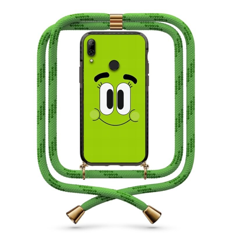 Happy face θήκη με κορδόνι & σχέδιο 9874 για Honor 10 Lite