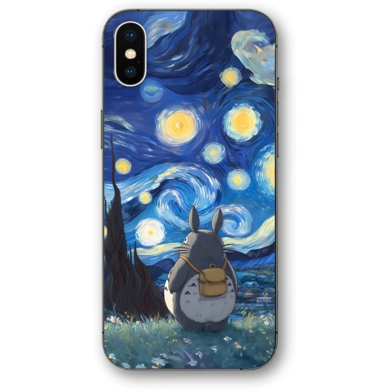 Starry night bunny θήκη κινητού 91189 γιά iPhone Xs Max