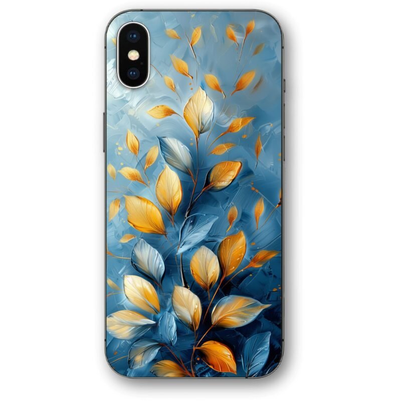Leaves art θήκη κινητού 91217 γιά iPhone Xs Max