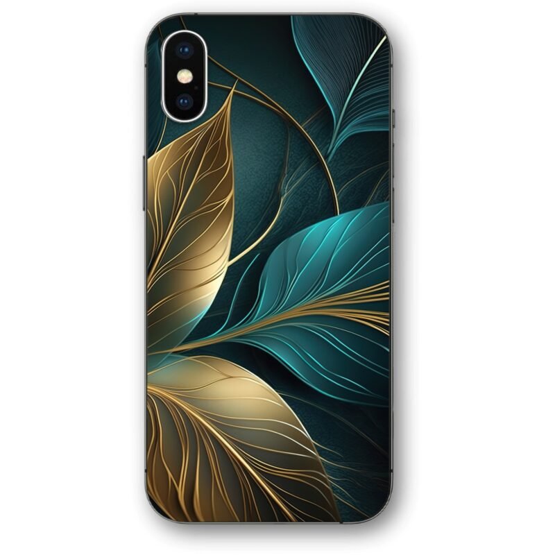 Shiny leaves θήκη κινητού 91253 γιά iPhone Xs Max