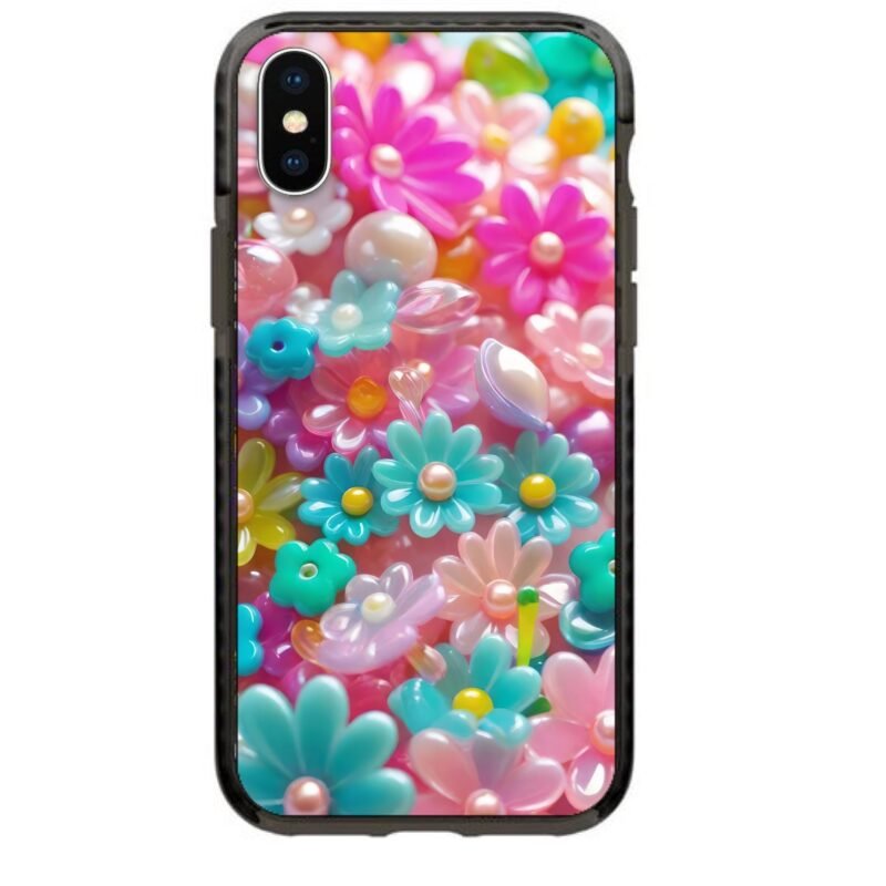 Flowers θήκη κινητού 91689 γιά iPhone Xs Max