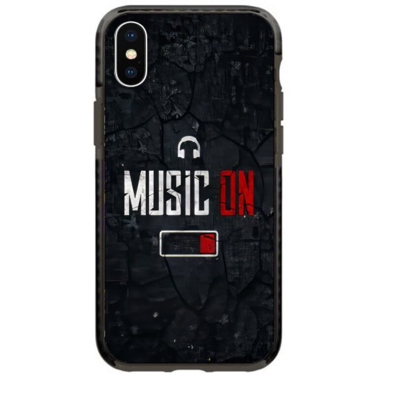 Music on θήκη κινητού 91700 γιά iPhone Xs Max