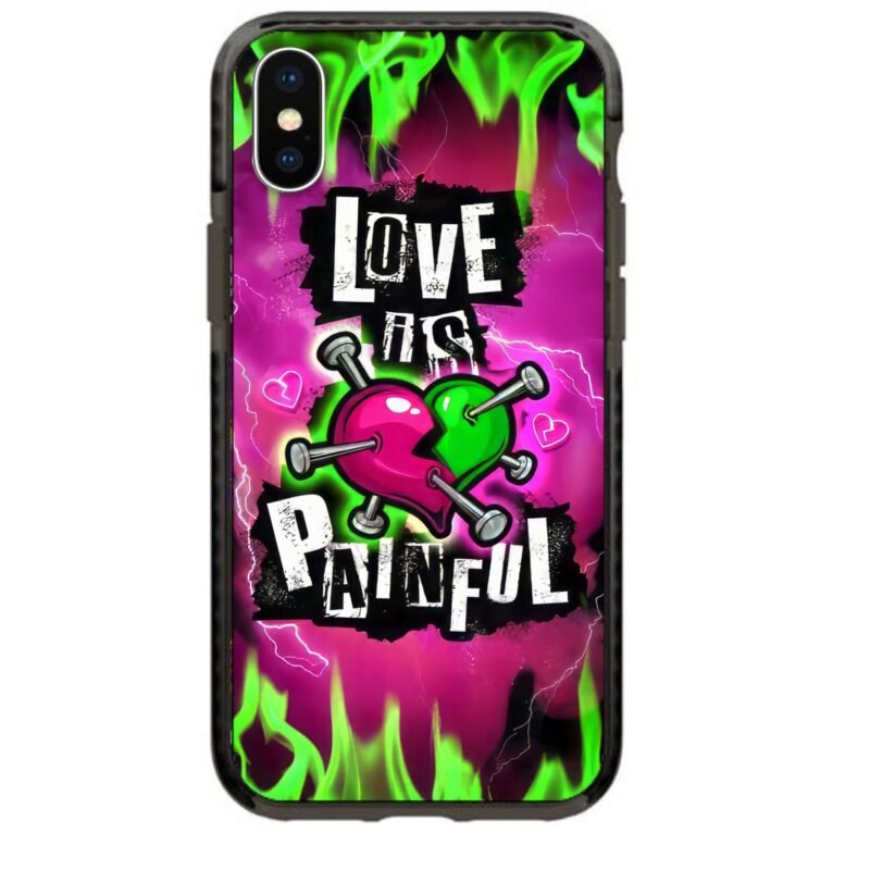 Love is painful θήκη κινητού 91713 γιά iPhone Xs Max