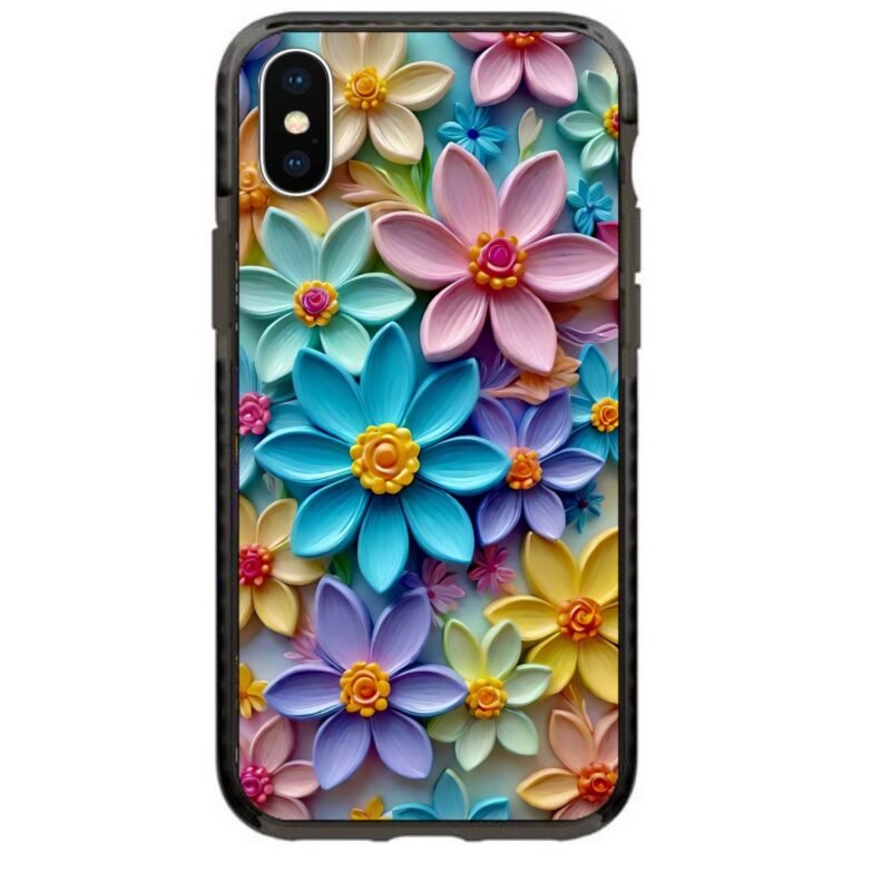 Flowers θήκη κινητού 91715 γιά iPhone Xs Max