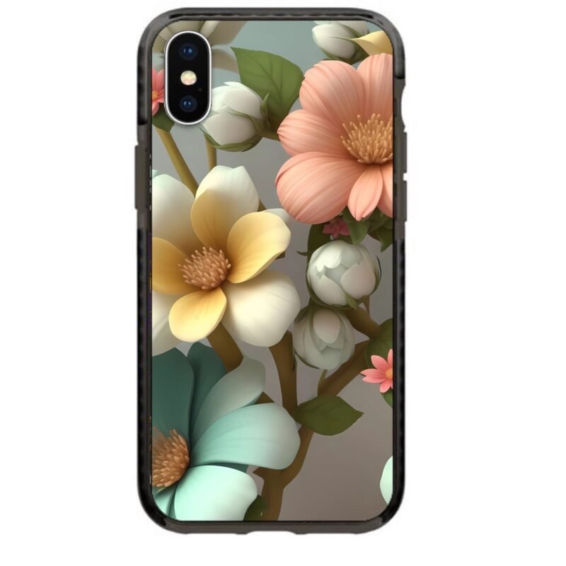Flowers θήκη κινητού 91762 γιά iPhone Xs Max