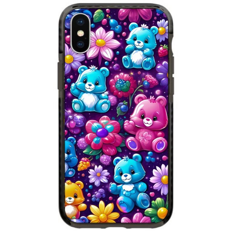 Bear flowers θήκη κινητού 91788 γιά iPhone Xs Max