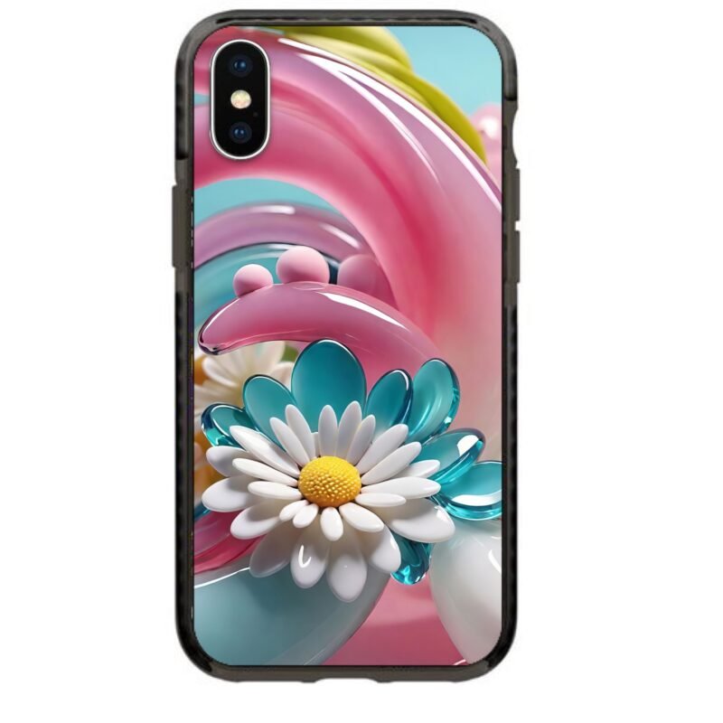 Flower abstract θήκη κινητού 91792 γιά iPhone Xs Max