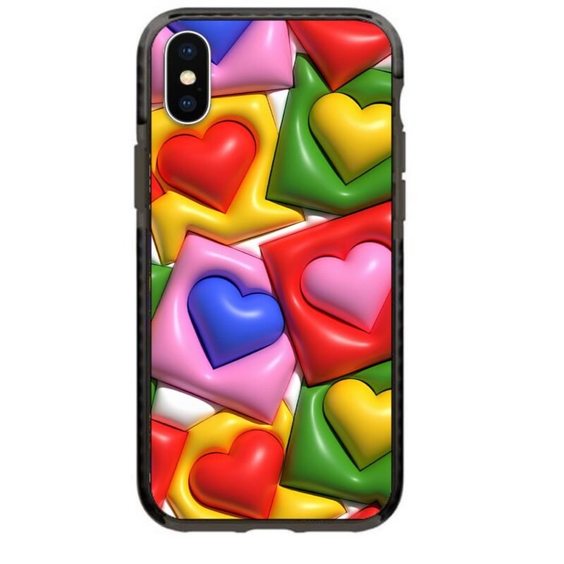 Heart pattern θήκη κινητού 91867 γιά iPhone Xs Max