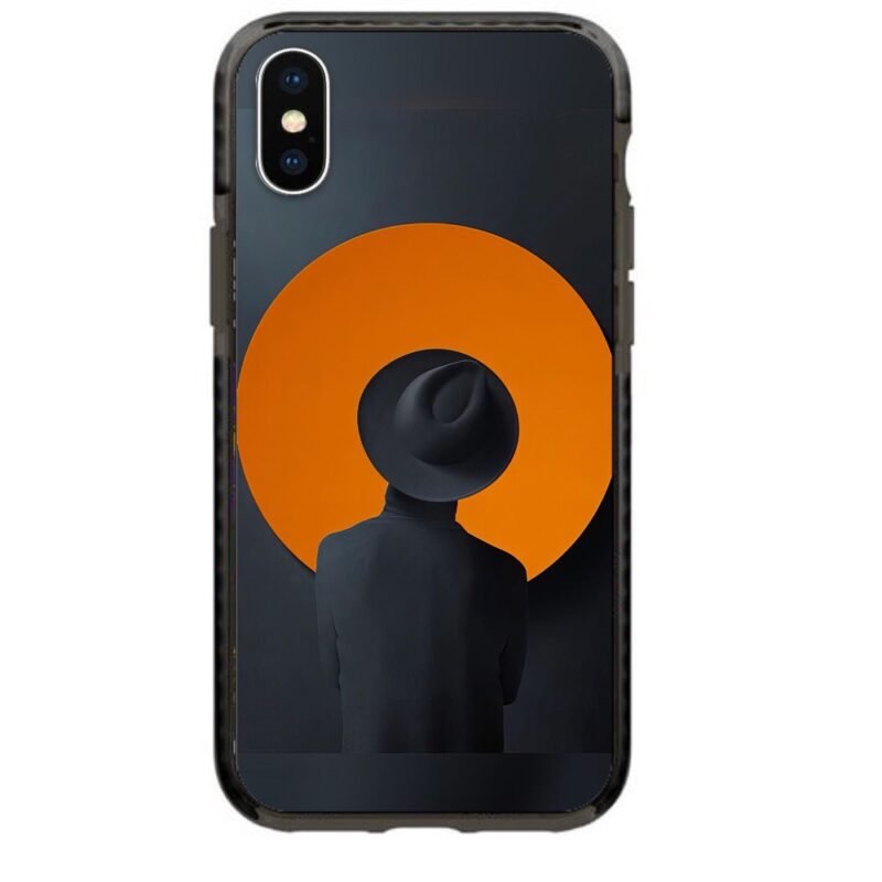Man observing θήκη κινητού 91880 γιά iPhone Xs Max